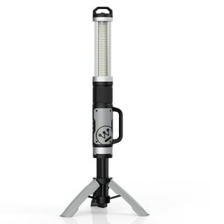 Westinghouse 5000 Lumen Rechargeable LED Work Light with Tripod & Power Bank, Cordless Portable Light for Jobsite, Garage & Emergency Use, 5000K Bright White