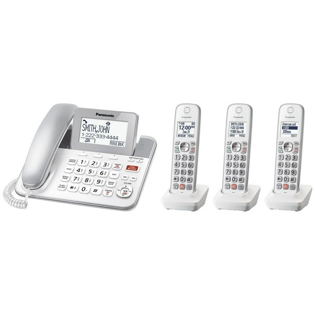 Panasonic KX-TGF853S2 DECT 6.0 Expandable Corded/Cordless Phone
