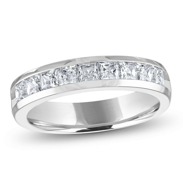 0.96 CT. T.W. Princess Cut Eternity Diamond Band in 14K Gold