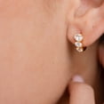 thumbnail image 5 of Lab Created Oval Diamond 0.96 CT. T.W Earrings in 14K Gold, 5 of 7