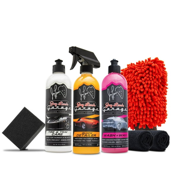 Jay Leno's Garage Exterior Care 7-Piece Bundle