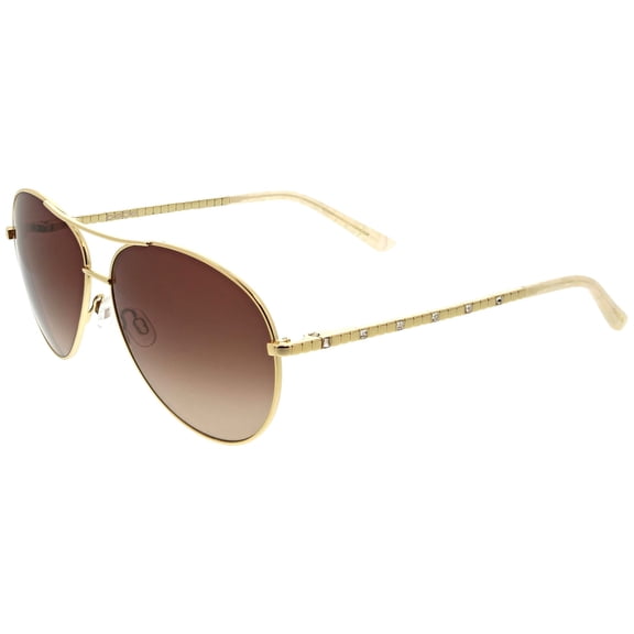 Bebe BBOS2001G Aviator Sunglasses