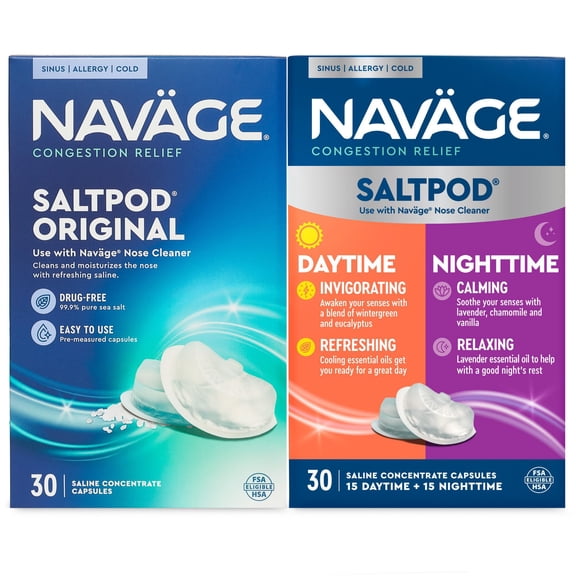 Navage Nasal Care SaltPod Bundle (90 ct.)