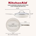 thumbnail image 3 of KitchenAid 3-Piece Hard-Anodized Ceramic Induction Skillet Set, 3 of 12