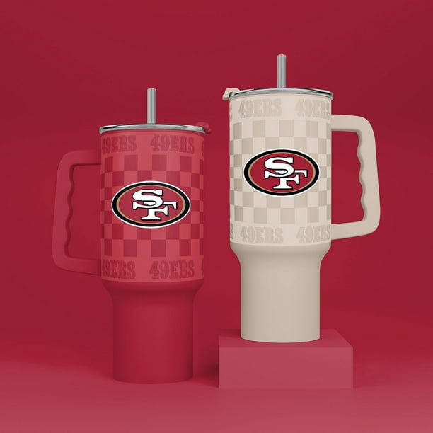 Logo Brands San Francisco 49ers 40 oz. Stainless Steel Tumbler Set -  Samsclub.com