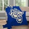 thumbnail image 6 of Logo Brands Savannah State Tigers Luxe Dreams Throw, 60" x 80", 6 of 6