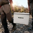 thumbnail image 19 of Igloo 25 QT Marine Ultra Ice Chest Cooler, White and Gray, 19 of 21