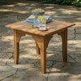 thumbnail image 7 of Cambridge Casual Sonoma Teak Deep Seating Patio Set, 7pc, 7 of 9
