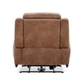 thumbnail image 10 of Cole & Rye Signature Faux Leather Dual Power Recliner Chair, 10 of 10