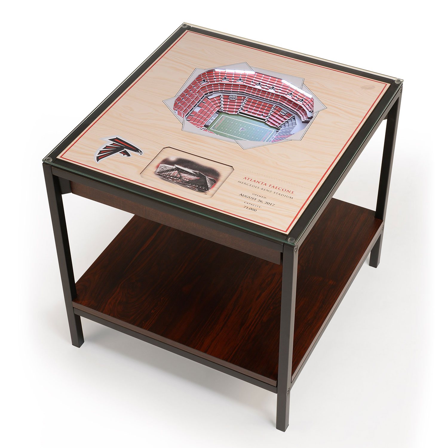 YouTheFan NFL 25-Layer Stadium View Lighted End Table - Samsclub.com