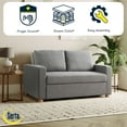 thumbnail image 2 of Serta Tennyson Full Size Convertible Sofa, 2 of 14