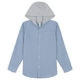 thumbnail image 3 of Lucky Brand Boys Hooded Woven Shirt, 3 of 6
