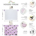 thumbnail image 5 of Kids Licensed 40" x 50" Hooded Throw with Sherpa Lining, 5 of 10