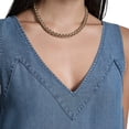 thumbnail image 4 of DKNY Women's Chambray Maxi Dress, 4 of 8