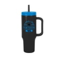 thumbnail image 1 of Logo Brands Carolina Panthers Stainless Steel Leakproof Tumbler, 1 of 5