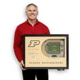 thumbnail image 4 of YouTheFan Purdue Boilermakers 25-Layer Football Stadium View 3D Wall Art, 4 of 5