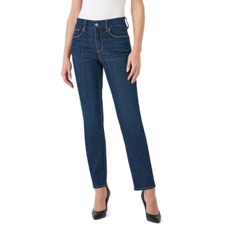 Seven7 Women's Tummyless Slim Straight Jean