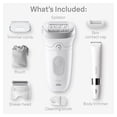 thumbnail image 2 of Braun Silk-épil Series 7 Epilator, Woman's Electric Razor Shaver Kit, 2 of 9