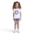 thumbnail image 2 of Converse Toddler Girls 2-Piece Biker Short Outfit Set, 2 of 7