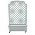 thumbnail image 2 of Calypso Self-Watering Planter with Trellis and Wheels, Various Colors, 2 of 6