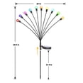 thumbnail image 8 of Deck Impressions Multi-Color Solar Firefly Lights, 6-Pack, 8 of 9