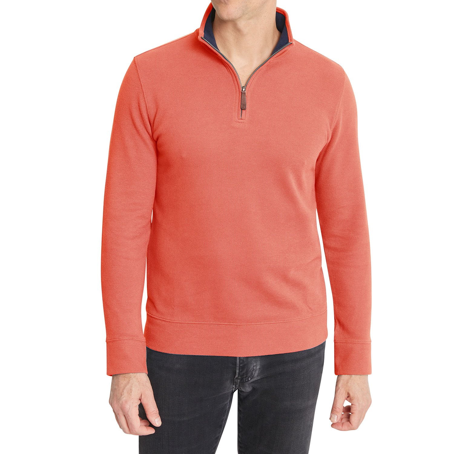 Lands' End Men's Ribbed Quarter Zip - Samsclub.com