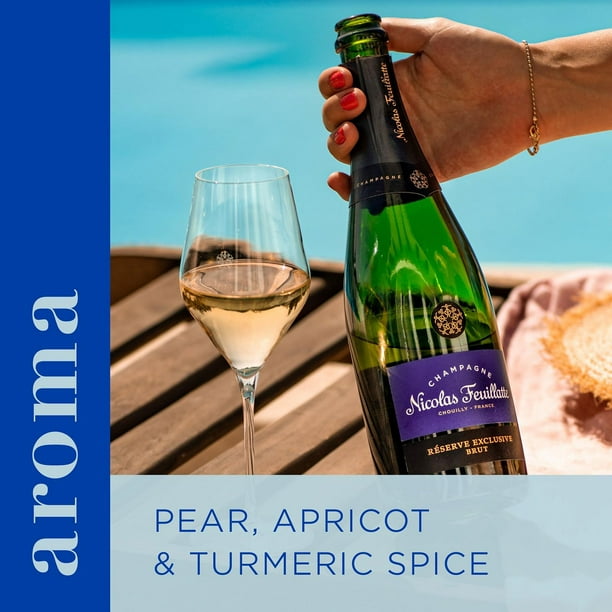 Nicolas Feuillatte Reserve Brut Champagne Wine, 750 ml - Samsclub.com