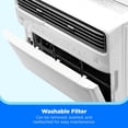 thumbnail image 7 of Midea 10,000 BTU Room Window Air Conditioner, Remote Control, Energy Star w/Wifi & Voice Control, For Spaces up to 450 Sq. Ft., MAW10S1YWT, 7 of 12