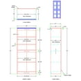 thumbnail image 5 of A. Joffe 5-Shelf Multi-Use Storage Cabinet, Select Color, 5 of 8