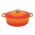 thumbnail image 1 of Le Creuset Signature Cast Iron Oval Dutch Oven, 1 of 4