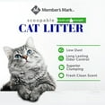 thumbnail image 4 of Member's Mark Scoopable Clumping Cat Litter, Fresh Clean Scent, 42 lb., 4 of 7