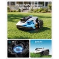 thumbnail image 11 of MAMMOTION YUKA mini 2 1000H Robot Lawn Mower, 0.25 acre, LiDAR 360°+ AI Vision, DropMow, Cutting Heights 2.0-3.5in With 1 Extra Battery and 1 Extra set of blades, 11 of 15
