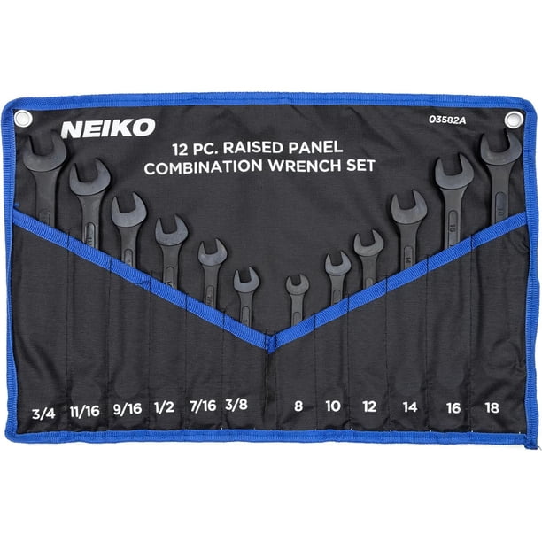 Neiko Combination Wrench Set, 12-Piece SAE & Metric - Samsclub.com