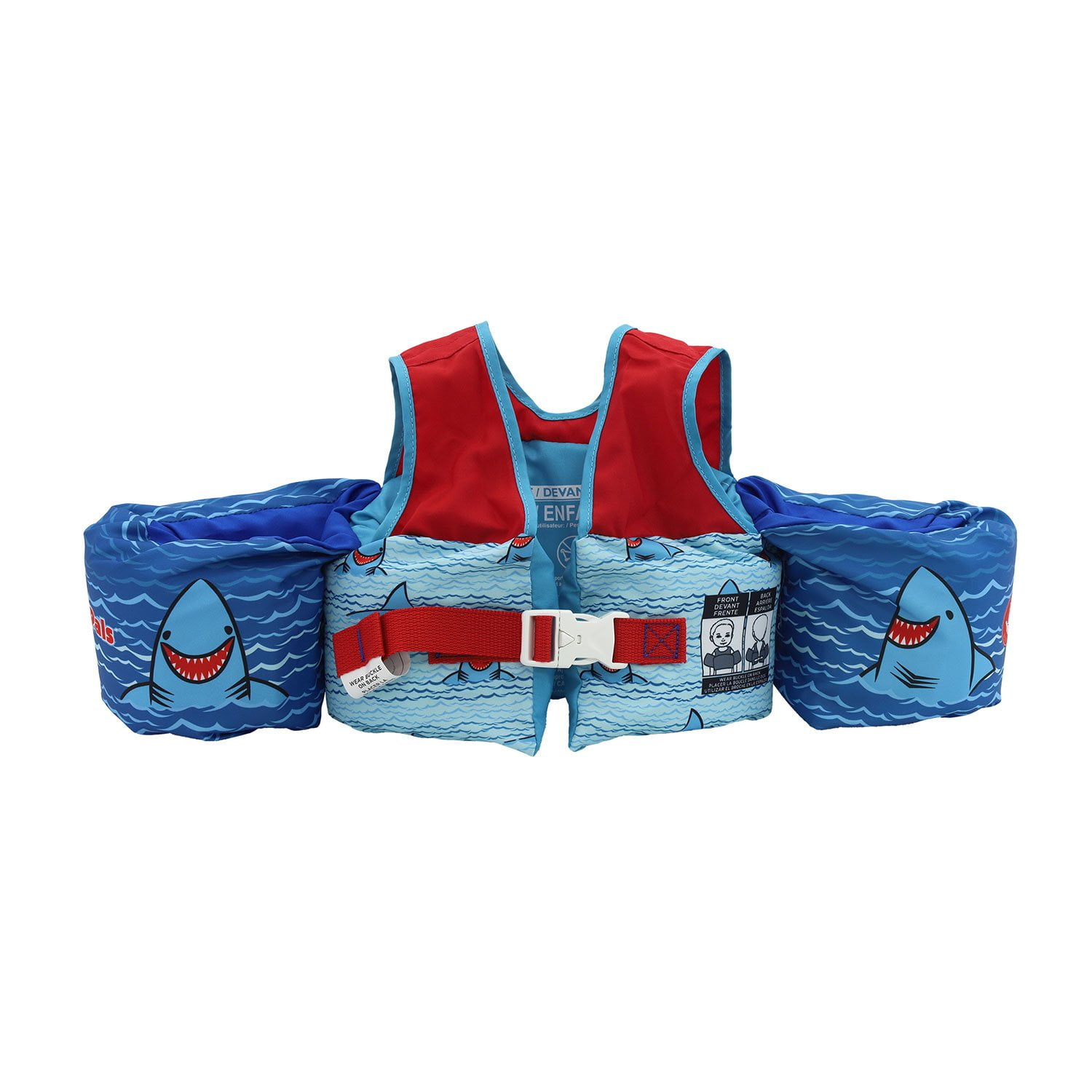 Body Glove Kids Paddle Pals Type V Life Vest, 35-55 lbs