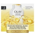 thumbnail image 1 of Olay Moisture Renewal Blend Body Wash, 23.6 fl. oz., 3 pk., 1 of 8