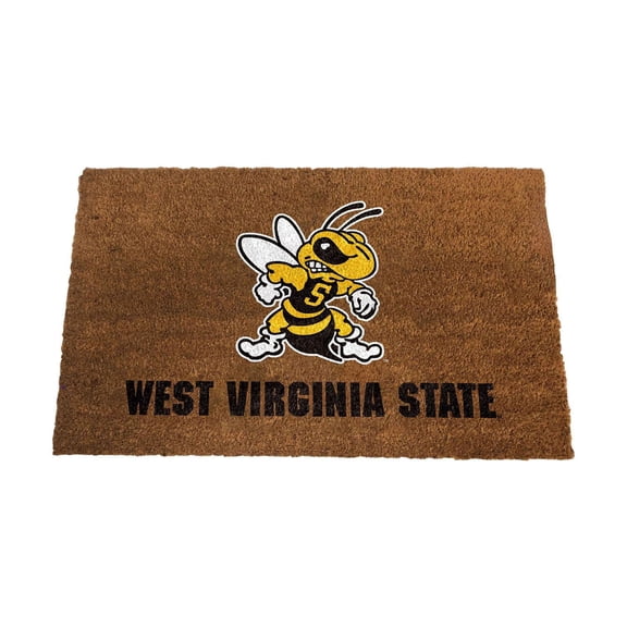 Logo Brands West Virginia State Yellow Jackets Doormat