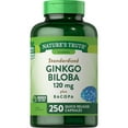 thumbnail image 1 of Nature's Truth Ginkgo Biloba 120mg Capsules (250 ct.), 1 of 4