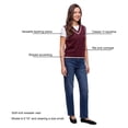 thumbnail image 4 of Express Women's V-Neck Cropped Vest, 4 of 6