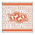 thumbnail image 3 of Logo Brands Oklahoma State Cowboys 106"x106" Rally Mat, 3 of 8
