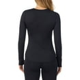 thumbnail image 2 of Cuddl Duds Women's ClimateCore® Baselayer Long Sleeve Crew, 2 of 6