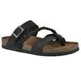 thumbnail image 1 of Mountain Sole Women's Leather Footbed Sandal, 1 of 6
