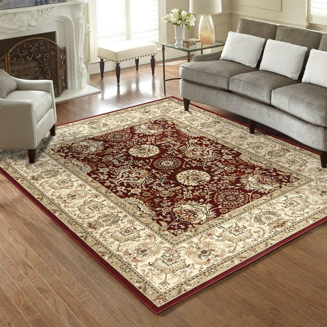 Gertmenian Majestic Astor Traditional Persian Area Rug, Assorted Sizes and Colors