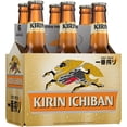 thumbnail image 2 of Kirin Ichiban Premium Lager Beer, 12 fl. oz. bottle, 6 pk., 2 of 3