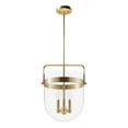 thumbnail image 2 of Hunter Karloff with Clear Glass Pendant Ceiling Light Fixture, 2 of 7