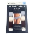 thumbnail image 4 of Aeropostale Women’s Cotton Stretch Hipster Panties, 6 Pack, 4 of 5