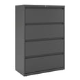 thumbnail image 4 of Hirsh 36" Wide 4 Drawer Metal Lateral File Cabinet for Home and Office, Choose Color, 4 of 16