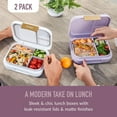 thumbnail image 4 of Bentgo 2-Pack Modern Leak-Resistant Lunch Box Set, 4 of 6