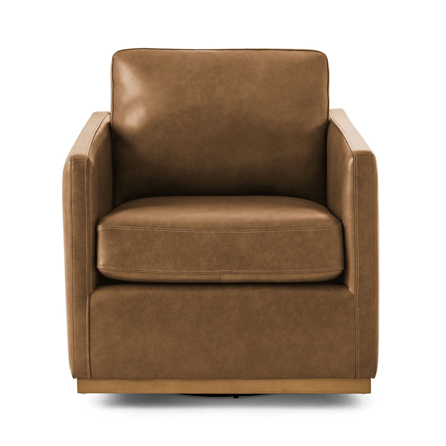 Member's Mark Modern Classic Leather Swivel Chair, Assorted Colors