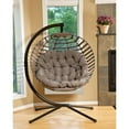thumbnail image 3 of Hanging Ball Chair Modern Sand, 3 of 6