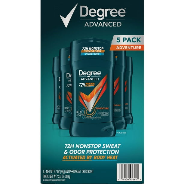 Degree for Men Advanced Protection Antiperspirant, Adventure,